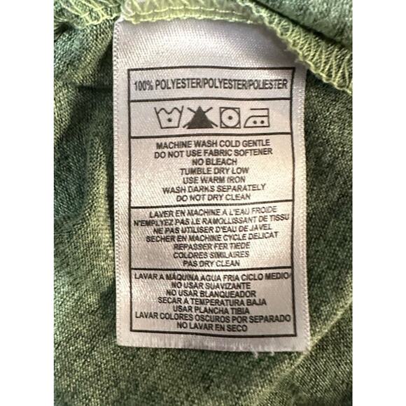 FloydFest 15 Fire on the Mountain 2015 Green T-Shirt M Recycled Recover Band Tee - Picture 6 of 8